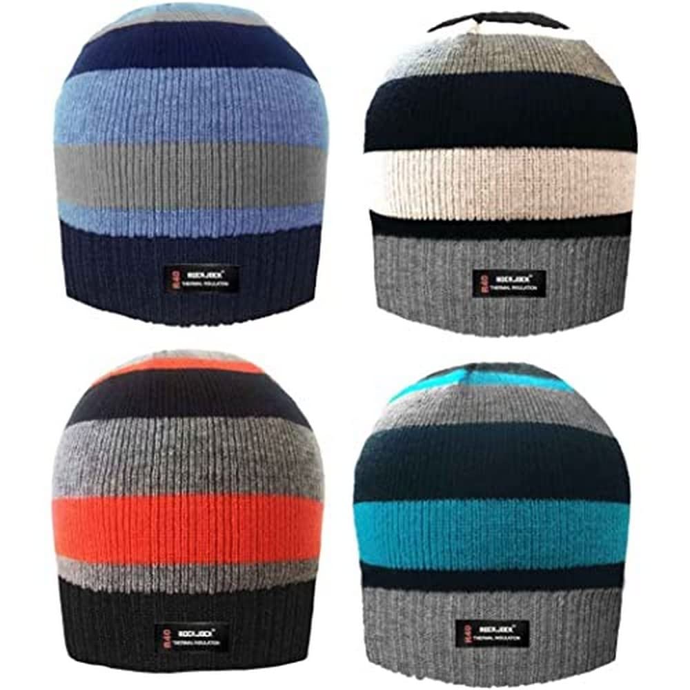 RockJock 1 x BOYS One Size THINSULATE Thermal Winter HAT, 1 Colour Selected at random!