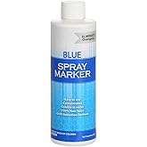 Blue Spray Marker - (8 Ounces) - Weed Spray Dye, Herbicide Dye, Fertilizer Marking Dye, Turf Mark and Blue Herbicide Marker
