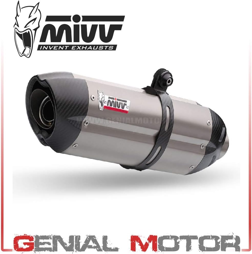 New S.036.L8 Mivv Exhaust Muffler Suono Titanium Gsx R 750 2018 18