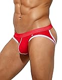 Arjen Kroos Men’s Jockstraps Sexy Underwear Mesh