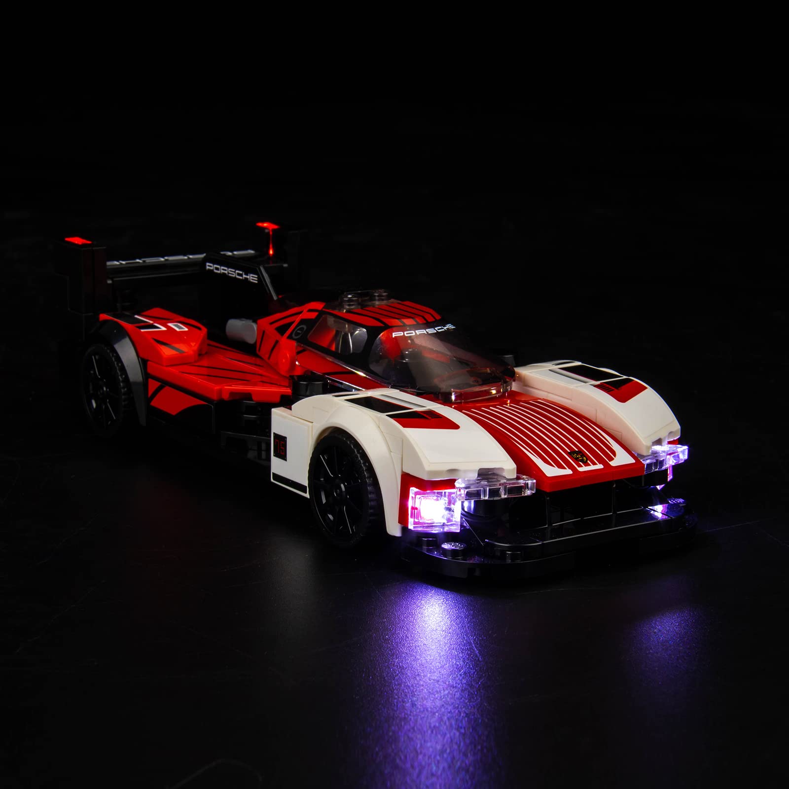 Led Light Kit for Lego Porsche 963, Led Lighting Set for Lego 76916 Speed Champions Porsche 963 - Not Include Models, Just Light Set