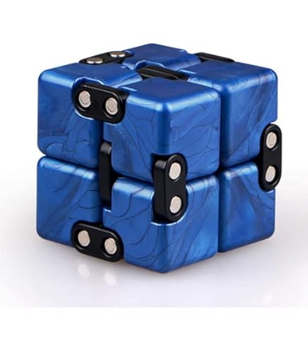 Infinity Fidget Cube voor kinderen en volwassenen, vermindert stress en angst, Cool Hand Mini Kill Time Toys oneindige Cube voor Add, ADHD