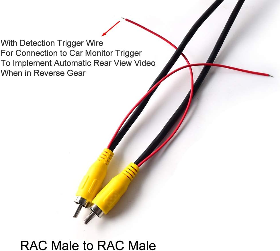 10 Meters/32FT EKYLIN Car RCA Reverse REVERSING Rear View Parking