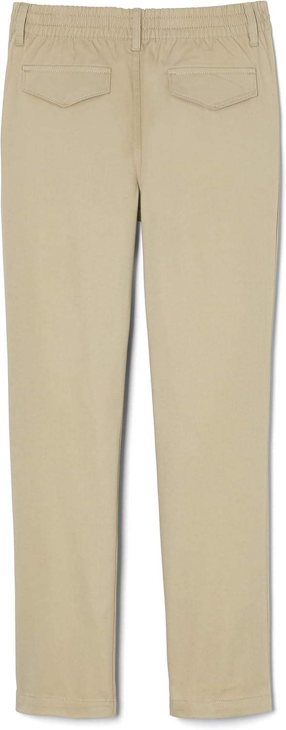 French Toast Girls' Pull-On Twill Pant: Clothing