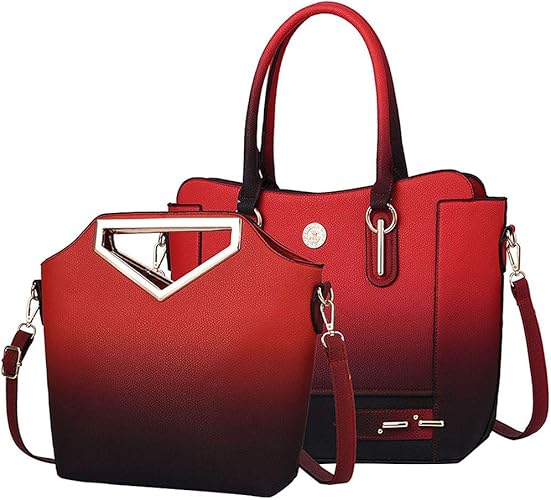 BAG WIZARD Fashion Gradient Women Shoulder Bags Ladies Tote