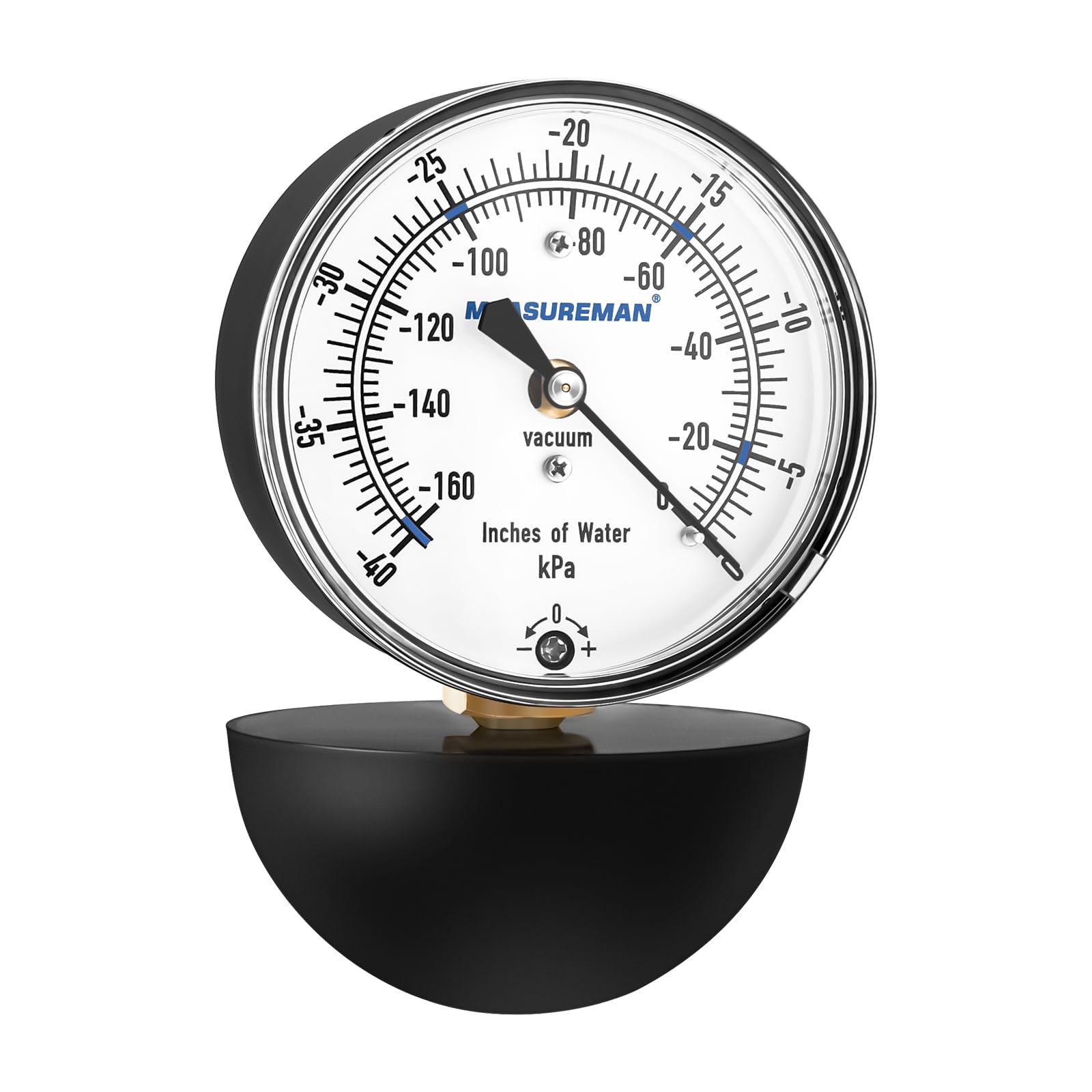 Photo 1 of MEASUREMAN Vacuum Cleaner Suction Gauge, 0-160 Inches of Water Measures Suction in Water Lift