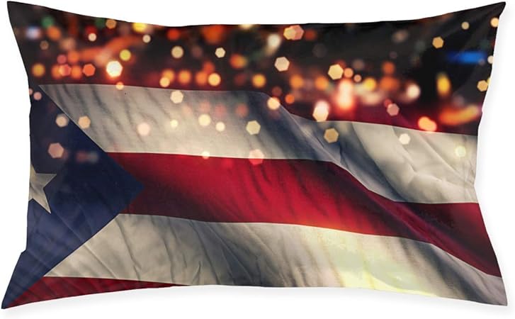 GFFD Rectángulo Cojín Fundas de cojín Funda de cojín Algodón Lino para