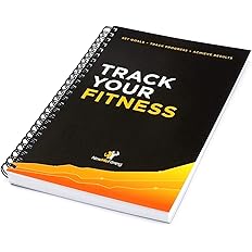 NewMe Fitness Journal for Women & Men, Food & Workout Journal, Planner Log Book to Track Weight Loss, Muscle Gain, Home Gym E
