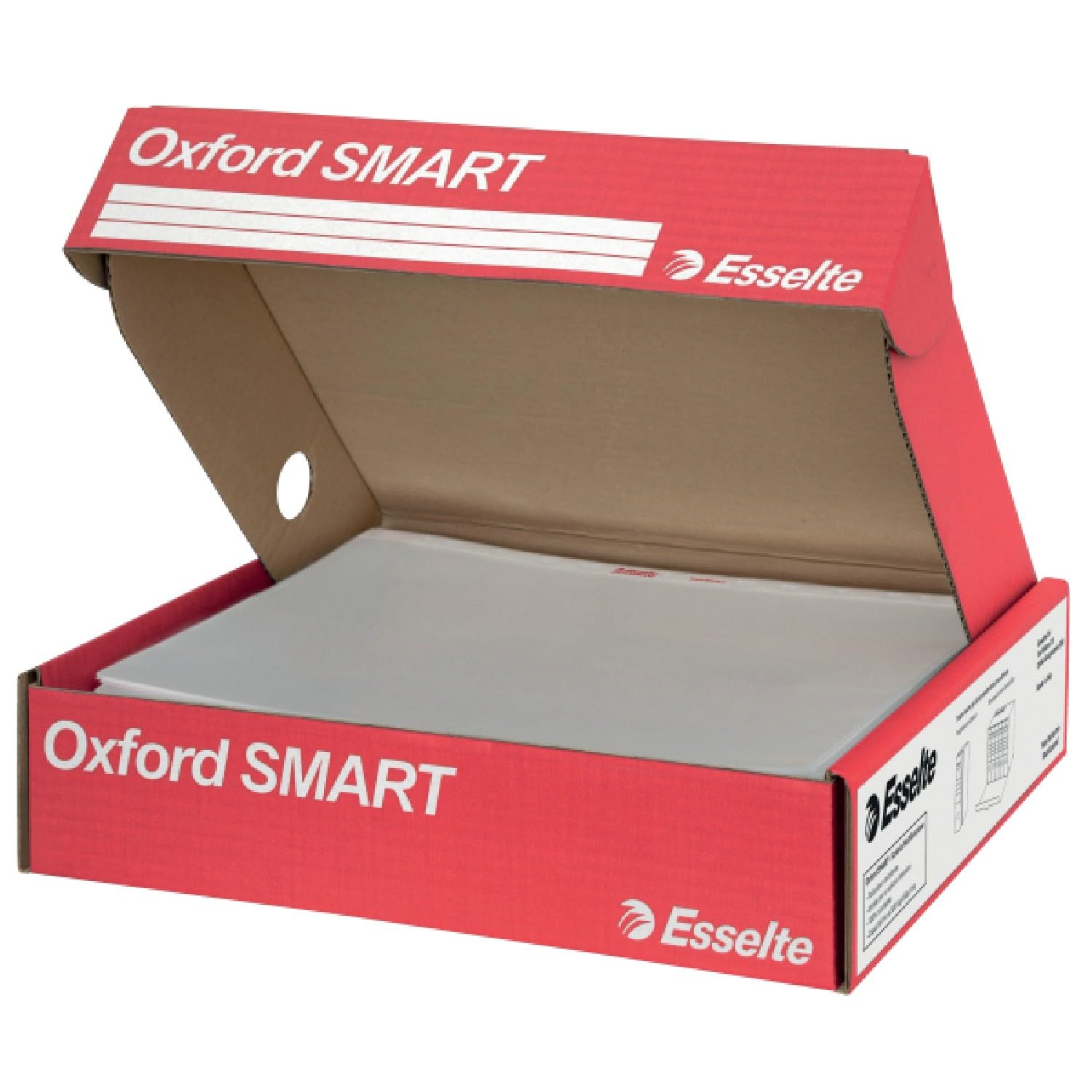 Esselte Oxford Smart, 6 Packs of 50 Deluxe Envelopes, Protocol Format, Anti-Reflective, with Multipurpose Box, Suitable for Home and Office, 391098600