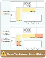 COLOR&GEOMETRY Color G 2 Piece Kitchen Mats Set Anti Fatigue Non Slip 44x75cm view 2