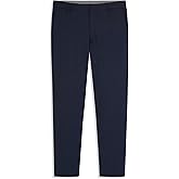 Van Heusen Mens Essential Slim Fit Flat Front Dress Pant, Stretch Fabric & Waistband, Machine Washable