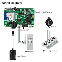 YiToo WiFi Tuya Access Control 180kg/350lbs