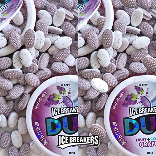 Ice Breakers Duo Grape Cool Mints, 1.30 Ounce Pricepulse