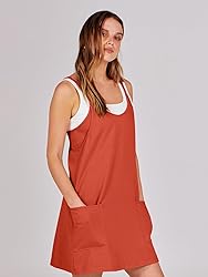 ANRABESS Women Summer Mini Romper Dress Workout