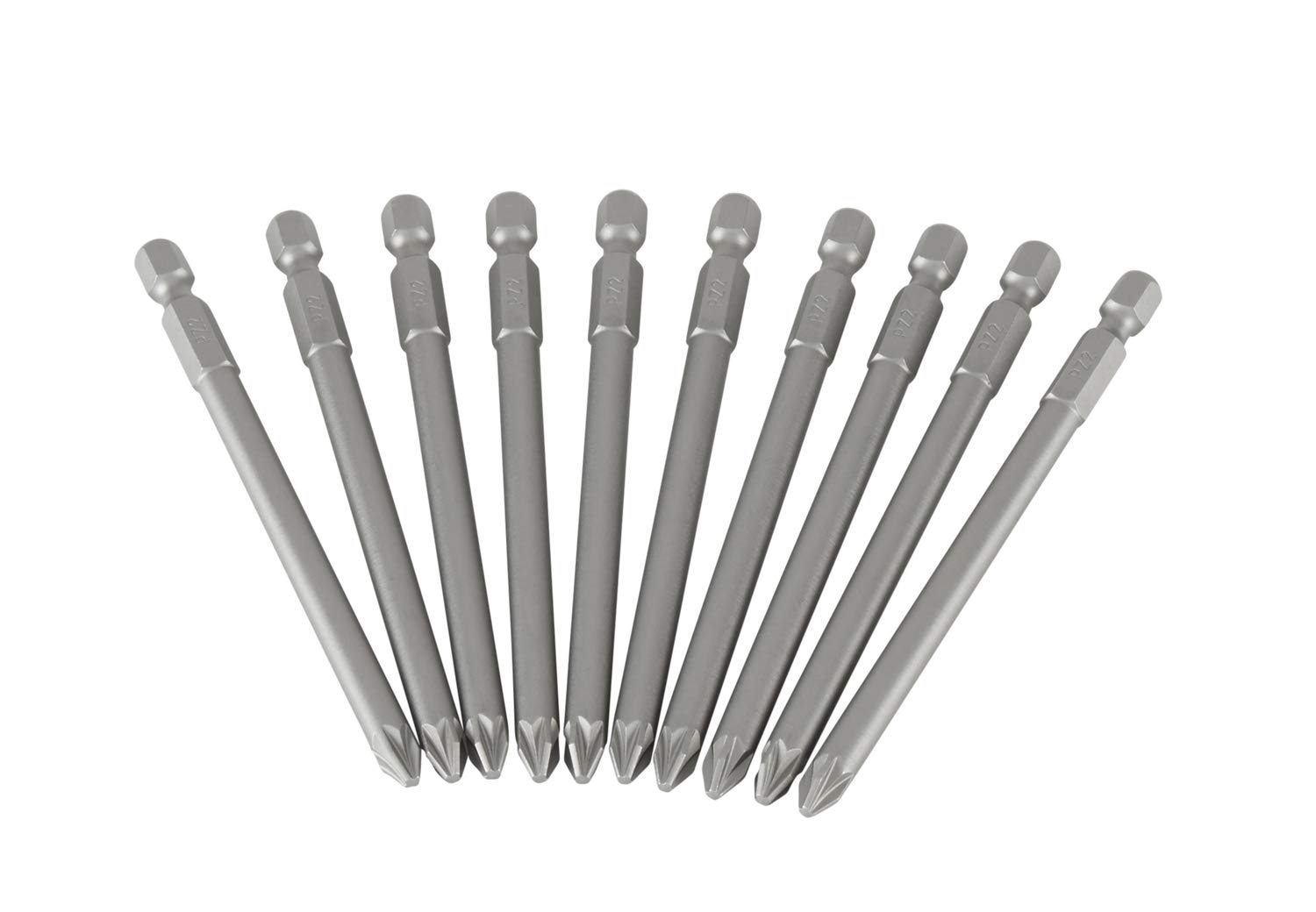 Stanley 368807B 100mm Pozi 2-Point Power Bit (10 Pieces)