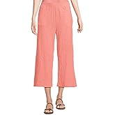 Mod-O-Doc Women's Wide Leg Cropped Pants