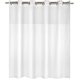 Marriott Hotel Hookless Shower Curtain 180 X 195 Cm No Curtain