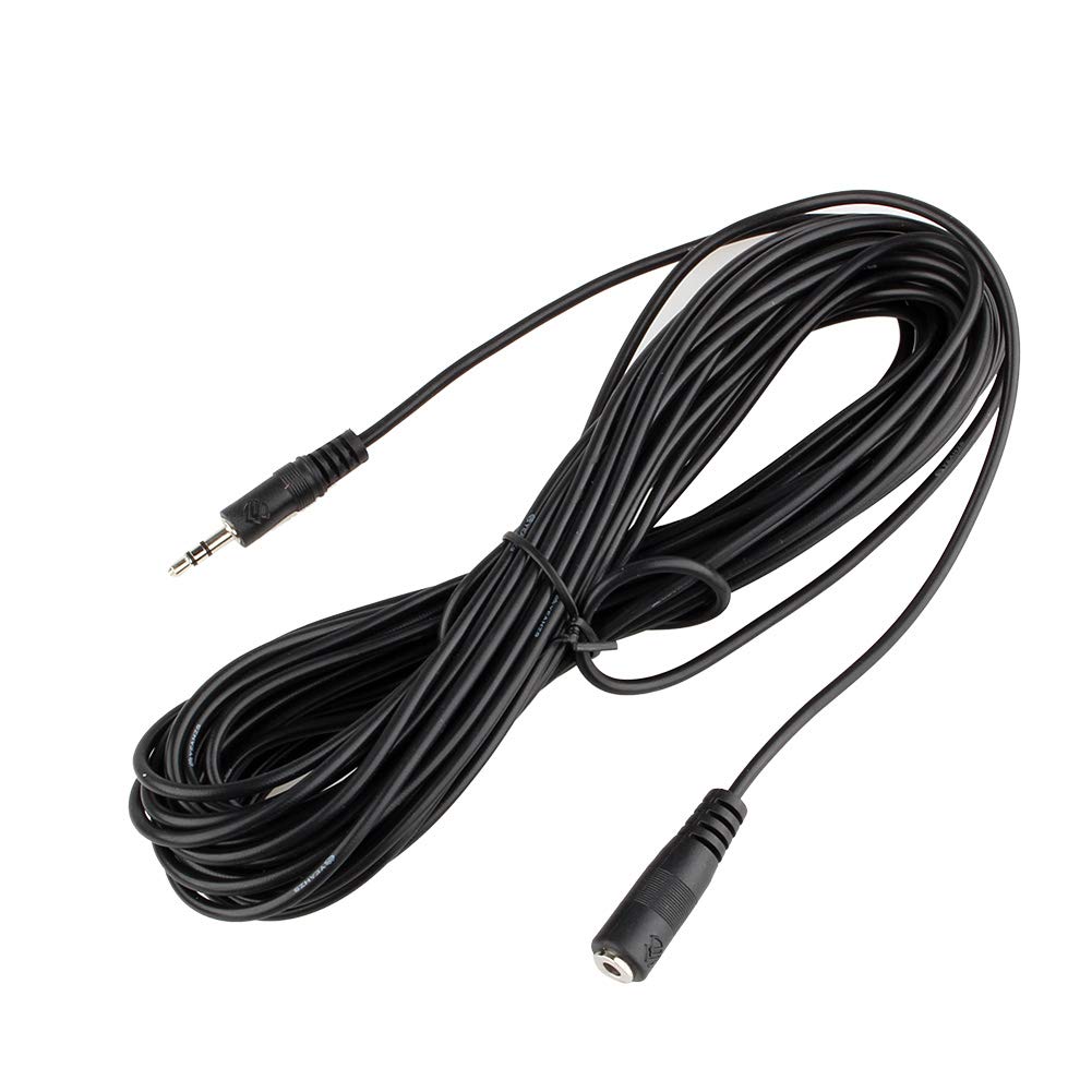Zerone 10M/32FT IR Repeater Extension Cable,3.5mm Stereo Audio Extension Cable Male to Female