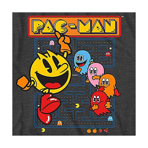 Pac-Man Official Pacman Video Game Shirt - Namco Atari Official T-Shirt - Image 3