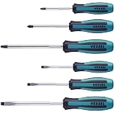 VESSEL MEGADORA Screwdriver 6PC. Set (Paper Box)