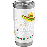 Down To Fiesta Designs - Fiesta Squad Stainless Steel Insulated Tumbler