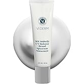 VI Derm SPF 50 Daily UV Defense Sunscreen - Broad Spectrum Sunblock for Face & Body - Lightweight, Oil-Free, Fast-Absorbing Skincare Protector - Clean, Non-Greasy Formula - Fragrance Free, 2 Fl Oz