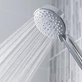 ZENO High Pressure Shower Head 5 Spray Modes Chrome Universal Replacement view 7