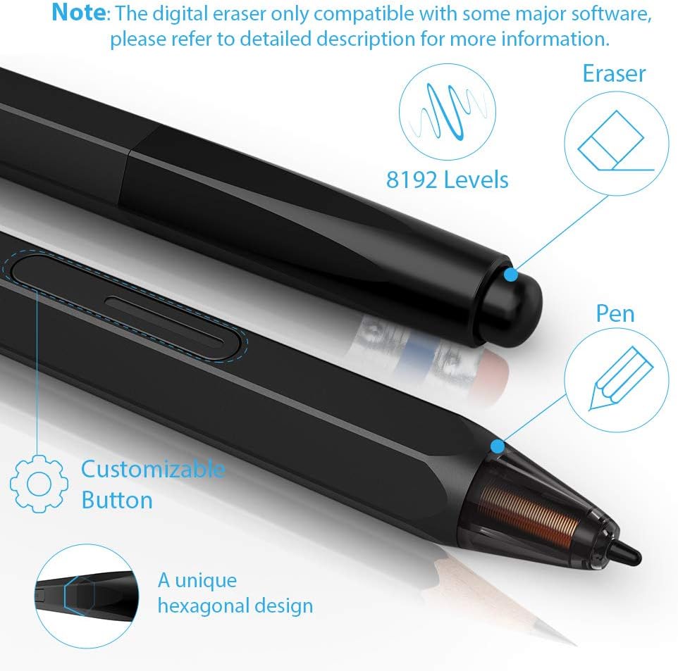 XP-PEN Artist12 11.6 Inch FHD Drawing Monitor Pen Display Graphic Monitor with PN06 Battery-Free Pen Multi-Function Pen Holder and Glove 8192 Pressure Sensitivity: Computers & Accessories
