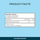 Bettervits Creatine Monohydrate Powder 5g Unflavoured 60 Servings view 4