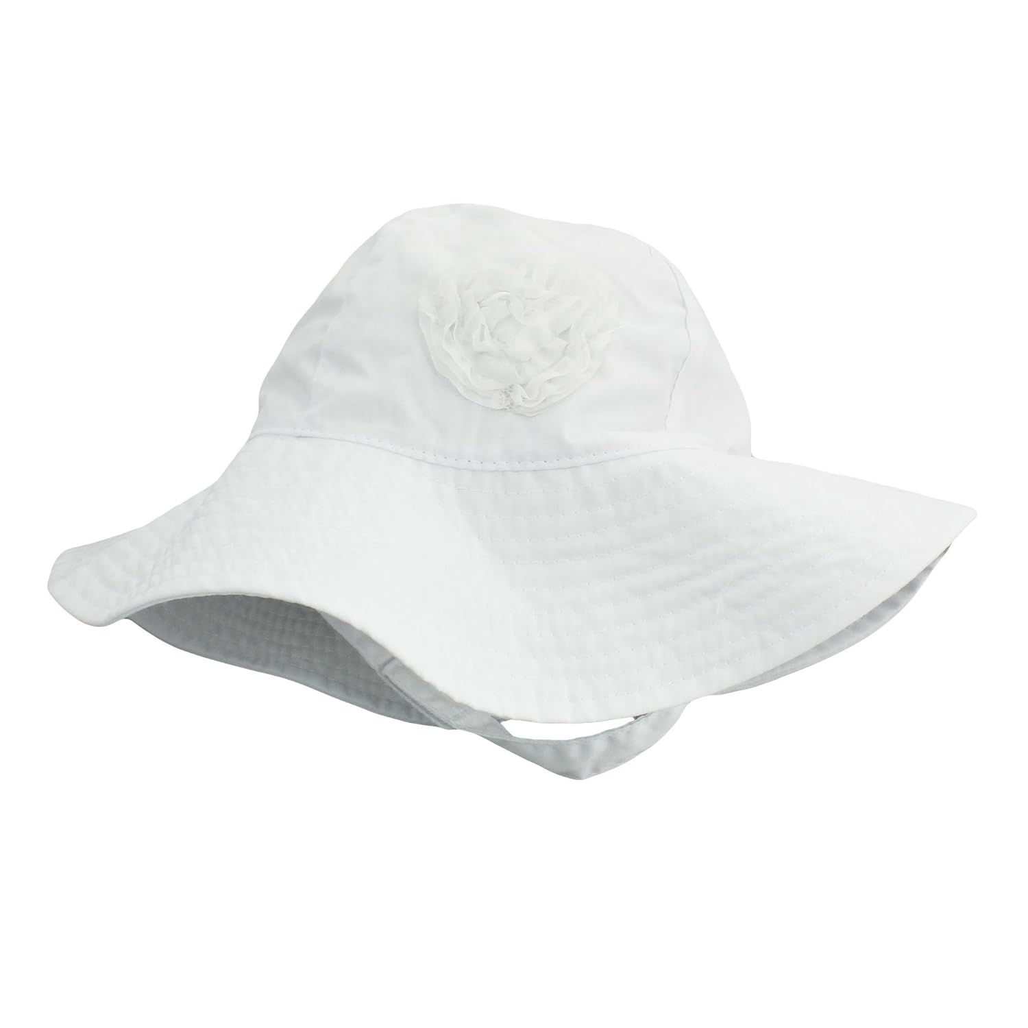 white sun cap