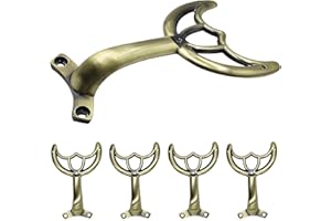 Aginkgo 5 Pack Ceiling Fan Replacement Blades Arm for 42 inch Brass Fan Blade Arm (Qinggu Bronze)