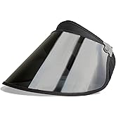 Polarized Full Face Visor Sun Shield &ndash; UV Protection, Adjustable 19"-25", Bamboo Sweatband, 360&deg; Rotating Lens &ndash; Golf, Beach &amp; Outdoor Sports
