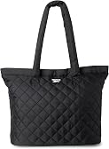 Reebok Womens Tote Bag - Lightweight Carry On Puffer Quilted Tote Bag for Travel Work Travel and Daily Essentials