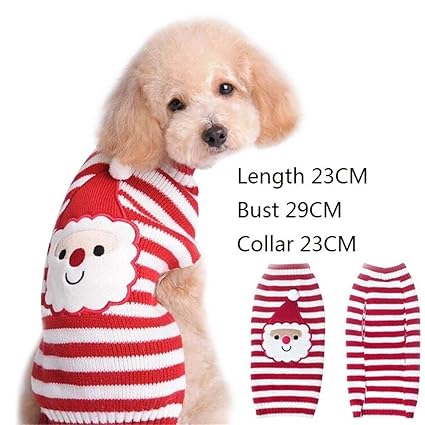 SEnjoyy Haustier Urlaub Kleidung Katze Pullover Hund Pullover Winter Kleidung Teddy Pudel Herbst Winter Kleidung Hund