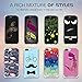 for iPhone 7 Plus Case/iPhone 8 Plus Case, MoKo Shockproof Clear Slim Rigid Protective Cool Pattern Case Anti-Scratch Hard Back Cover for Apple iPhone 7 Plus / 8 Plus - Don't Touch Me