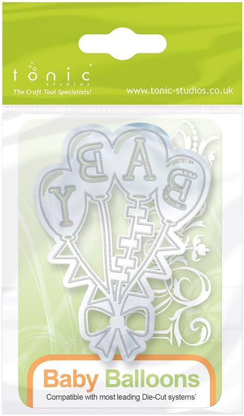 Tonic Studios - Rococo Petite - Baby Balloons Die Set - 1267e