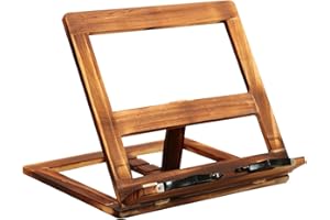 DIKACA Book for Smooth Wooden and Reading Stand Myopia Prevention Use Office and Library Suitable