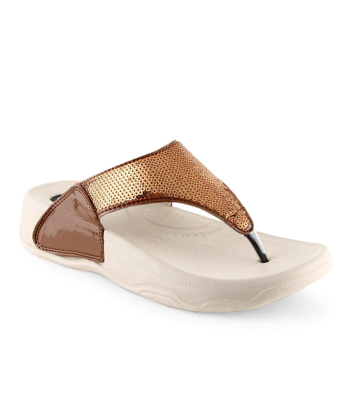 pure women's synthetic flip flop