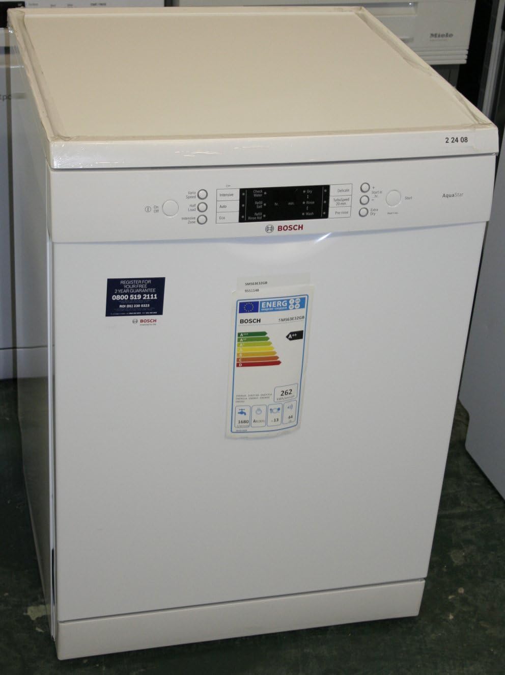 bosch exxcel dishwasher
