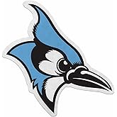 Rico Industries NCAA Johns Hopkins Blue Jays Shape Cut Pennant - Home and Living Room Décor - Soft Felt EZ to Hang