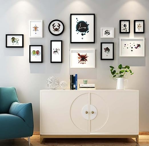 Doce Paredes De Fotos De La Constelacion Combinacion De Pintura