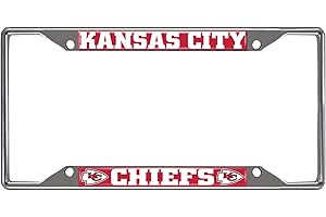 FANMATS NFL Unisex-Adult NFL License Plate Frame