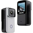 SJCAM C200 Small Action Camera 4KHD Handheld Portable Lightweight 40M Underwater Waterproof Camera with Stabilization, 154° FOV Zoom Lens, Action Cam for Helmet, Bicycle, Vlogging