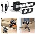 JJC Photo Slide and Film Digitizing LED Light Kit with 35mm Film Strips and Slides Holder, 10-Levels Brightness Shoe Mount LED Backlight for Photo Slides and Film Negatives Scanning Copying
