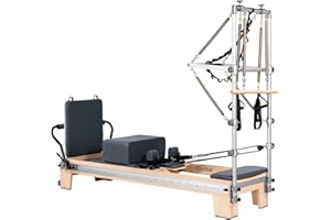 Faittd Pilates Reformer,Pilates Reformer Equipment with Reformer Accessories, Reformer Box,Jump Board, Reformer Pilates Machine for Home Workouts