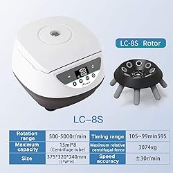 Benchtop Centrifuge Machine for PRP Digital Lab