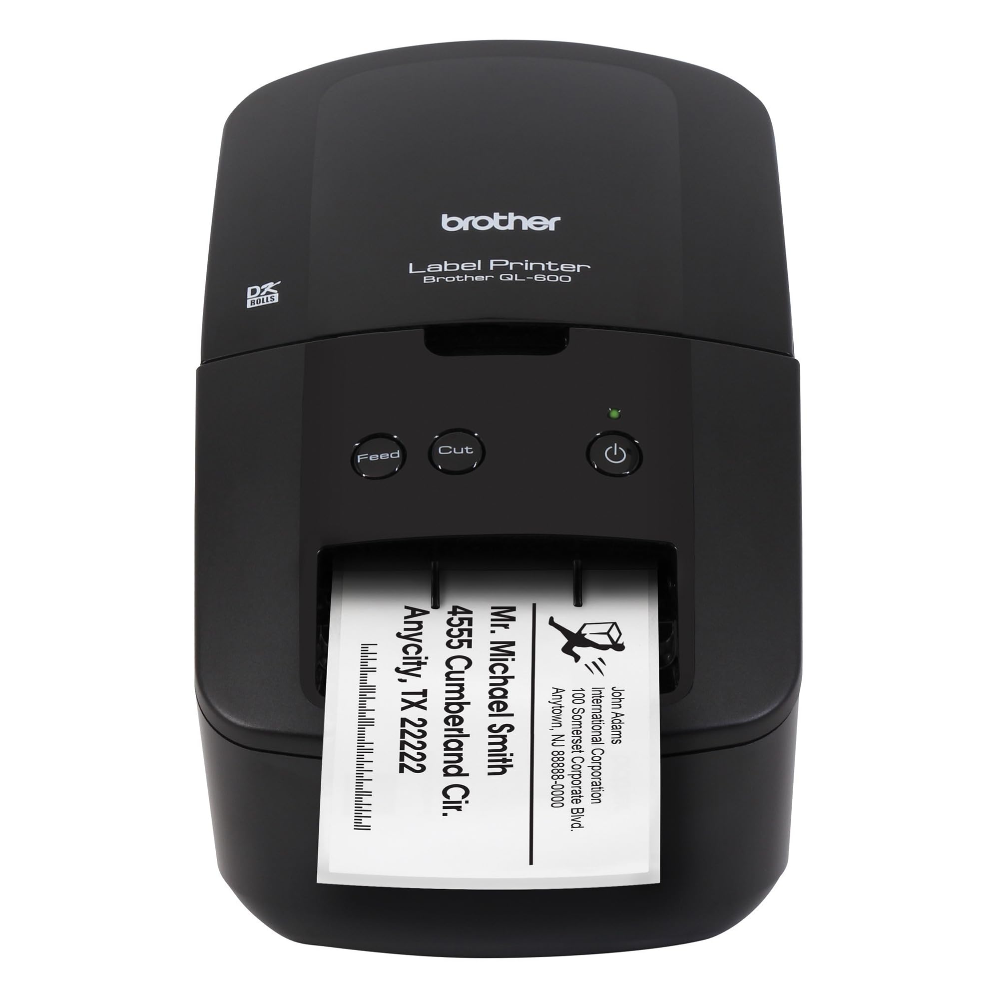 Brother QL-600 Desktop Monochrome Label Printer, up to 2.4
