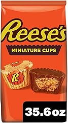 REESE'S Miniatures Milk Chocolate Peanut Butter Cups, Valentine's Day Candy Party Pack, 35.6 oz