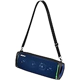 YaoshanTuda Protective Carrying Case for Sony SRS-XB43 Speaker - Pouch Cover with Shoulder Strap, Portable Travel Bag for Wireless Bluetooth Speakers (Black)