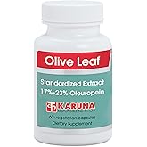 Olive Leaf Extract 500mg, 60 Vegetarian Capsules